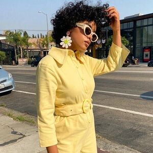 Yellow House of Sunny jumpsuit pantsuit